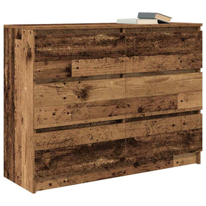 Sideboard Παλιό ξύλο 100x35x76 cm Ξύλο μηχανής