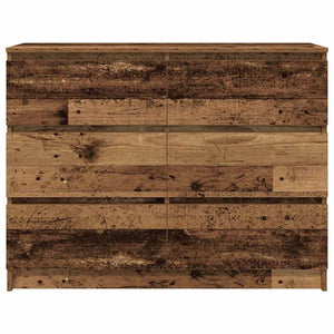 Sideboard Παλιό ξύλο 100x35x76 cm Ξύλο μηχανής