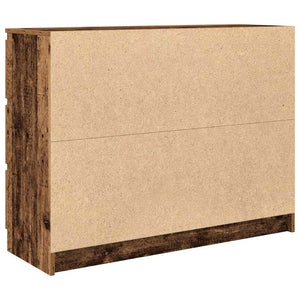 Sideboard Παλιό ξύλο 100x35x76 cm Ξύλο μηχανής