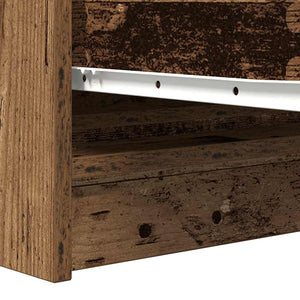 Sideboard Παλιό ξύλο 100x35x76 cm Ξύλο μηχανής