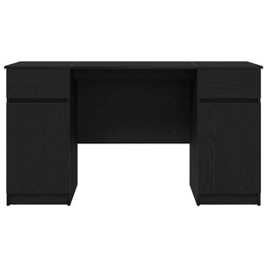 Γραφείο Μαύρη δρυς Επεξεργασμένο ξύλο 140 x 49 x 76 εκ.