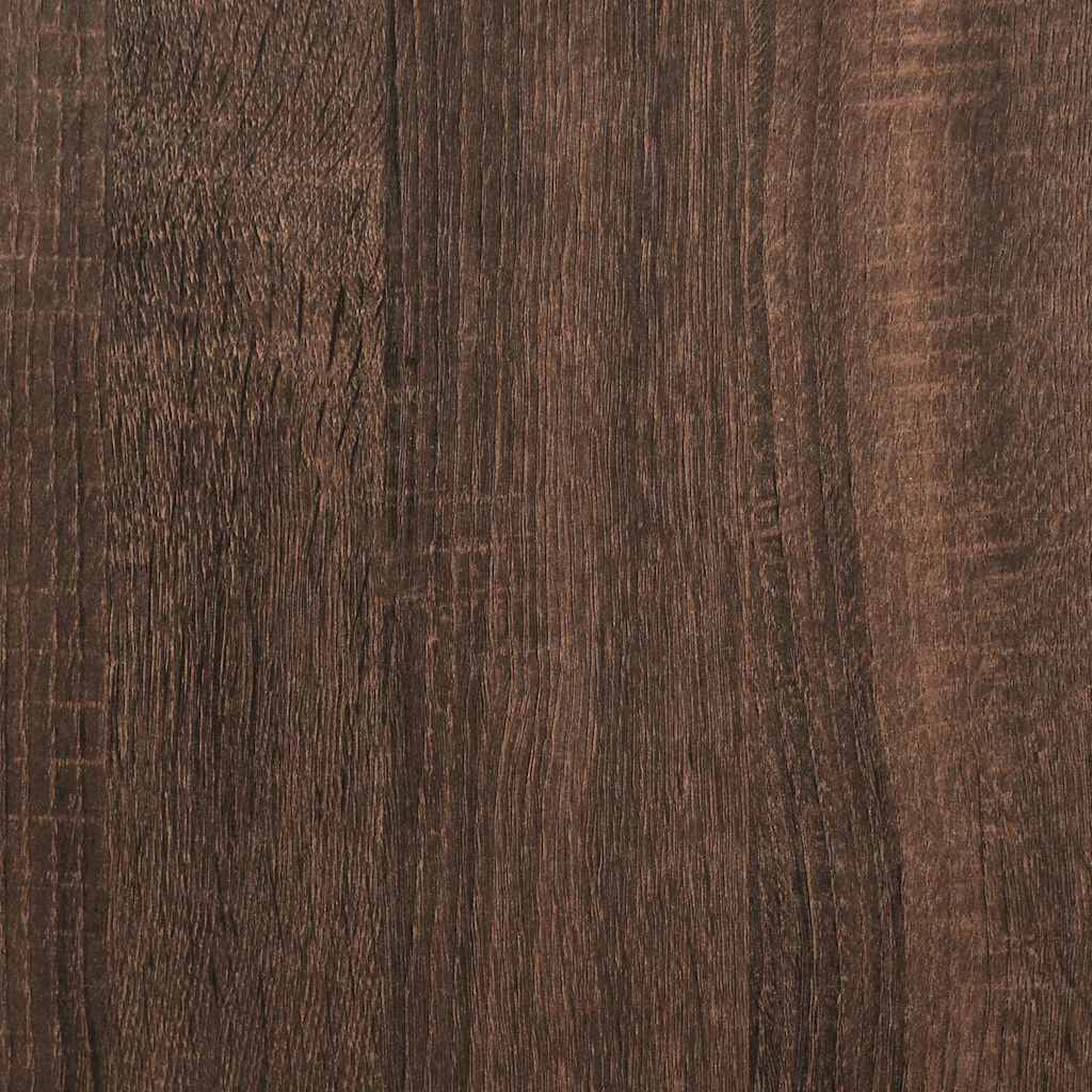 Γραφείο Καφέ δρυς Επεξεργασμένο ξύλο 140 x 49 x 76 εκ. - Pakobazaar