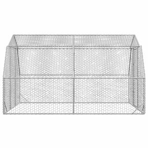 Chicken Run 2,5x4x2,25 m Γαλβανισμένος χάλυβας