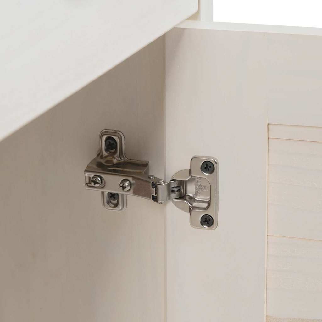 Σετ Επίπλων Μπάνιου με ράφι VIGO 2 pcs Λευκό και Αντίκα Λευκό