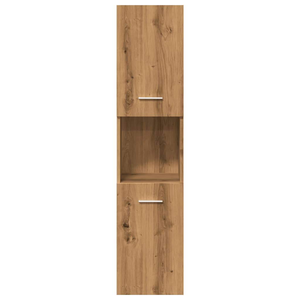 Σετ Επίπλων Μπάνιου 5 Τεμαχίων Τεχνίτης Δρυς από Τεχν. Ξύλο - Pakobazaar