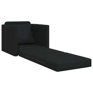 Κρεβάτι καναπές 60cm Μαύρο ύφασμα - Pakobazaar