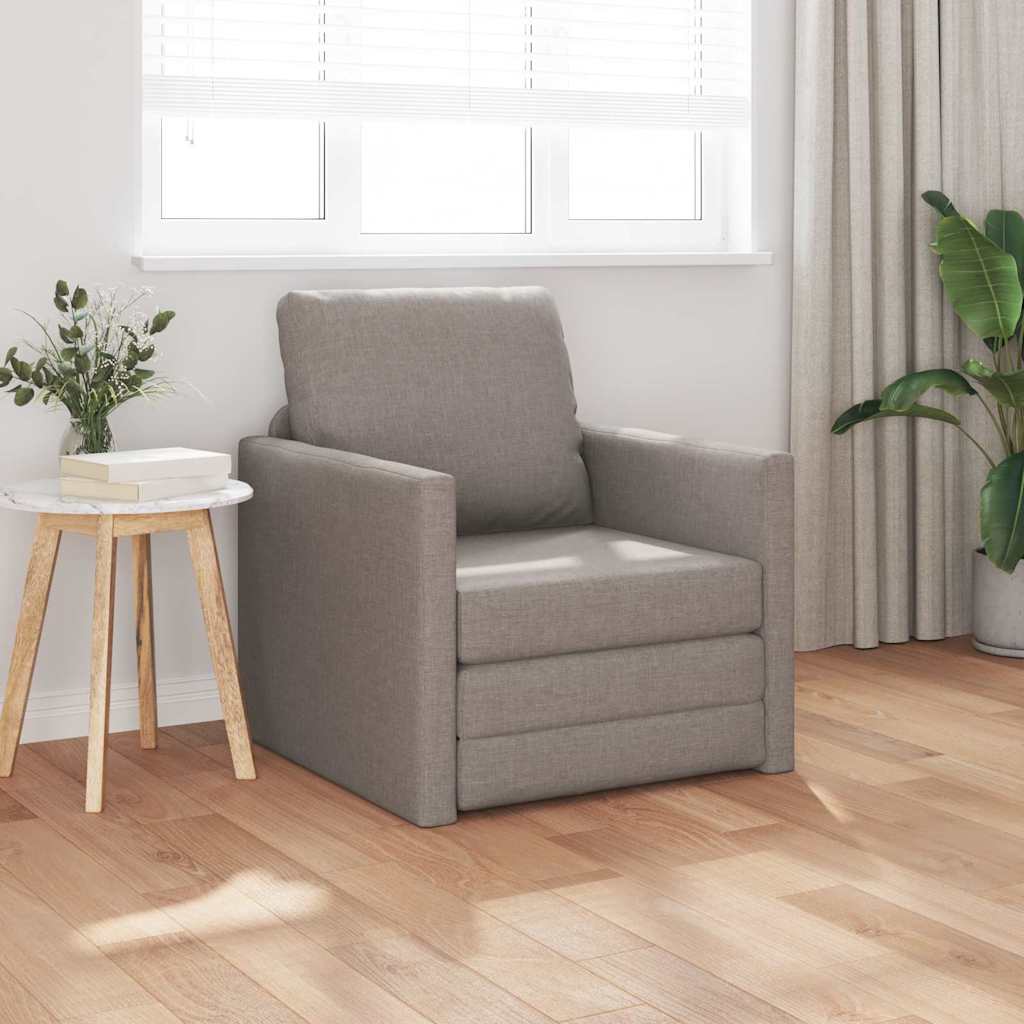 Κρεβάτι καναπές 60cm Taupe ύφασμα