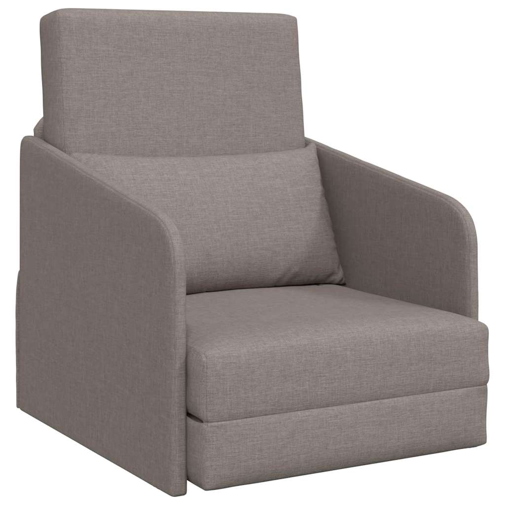 Κρεβάτι καναπές 60cm Taupe ύφασμα - Pakobazaar