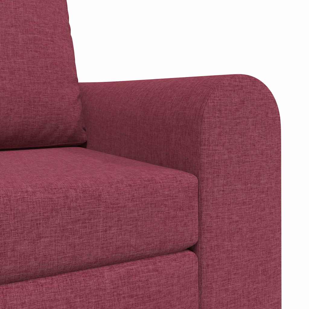 Κρεβάτι καναπές Κόκκινο 98 x 71 x 83 εκ. ύφασμα