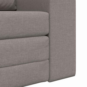 Κρεβάτι καναπές Taupe 98 x 71 x 83 εκ. ύφασμα
