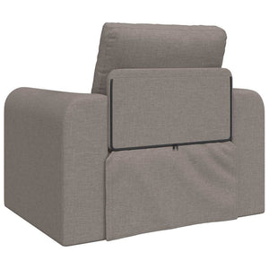 Κρεβάτι καναπές Taupe 98 x 71 x 83 εκ. ύφασμα