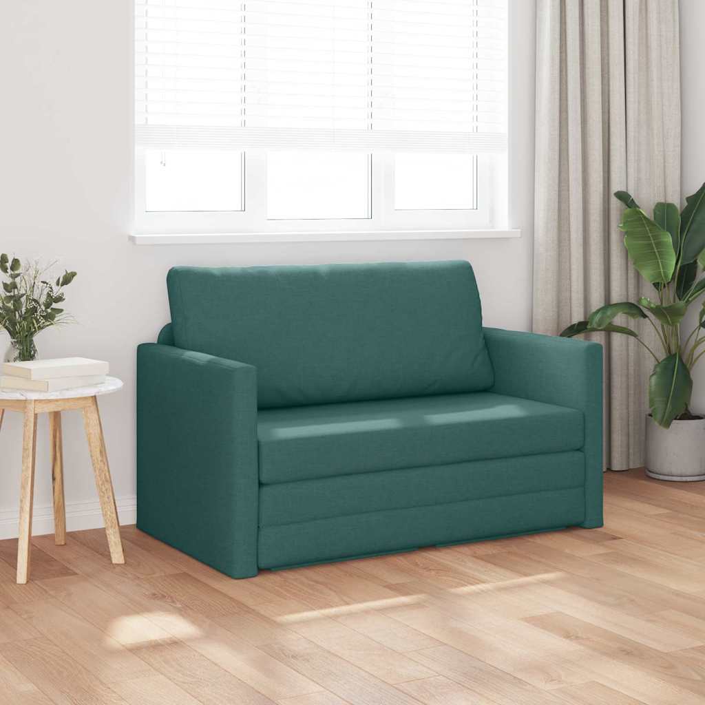 Κρεβάτι καναπές 110cm Σκούρο Πράσινο ύφασμα