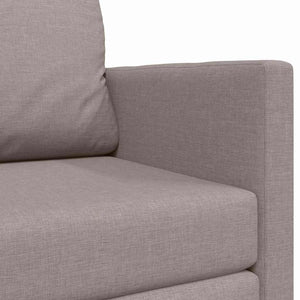 Κρεβάτι καναπές Taupe 124 x 71 x 78 εκ ύφασμα