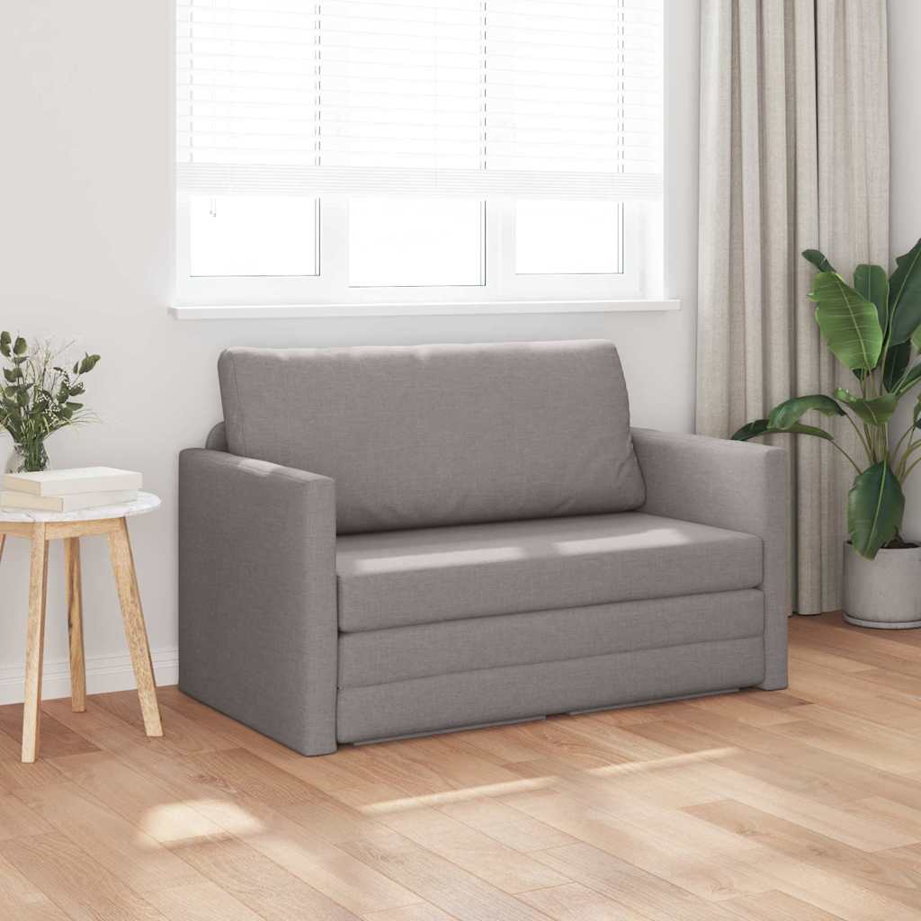 Κρεβάτι καναπές 110cm Taupe ύφασμα