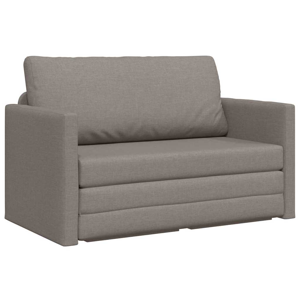 Κρεβάτι καναπές 110cm Taupe ύφασμα