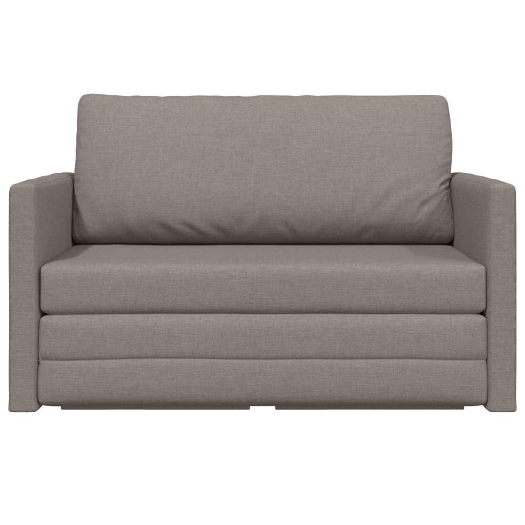Κρεβάτι καναπές 110cm Taupe ύφασμα