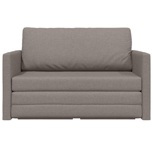 Κρεβάτι καναπές Taupe 124 x 71 x 78 εκ ύφασμα
