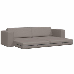 Κρεβάτι καναπές 200cm Taupe ύφασμα - Pakobazaar