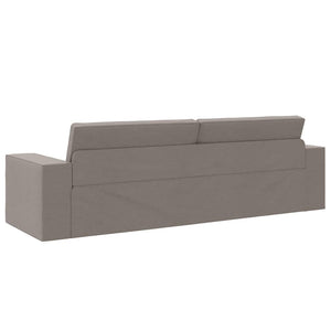 Κρεβάτι καναπές 200cm Taupe ύφασμα - Pakobazaar