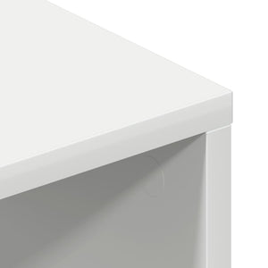 Έπιπλο Τηλεόρασης Λευκό 100 x 40 x 40 εκ. από Μοριοσανίδα - Pakobazaar