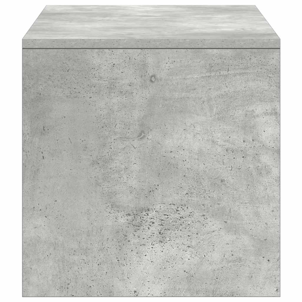Έπιπλο Τηλεόρασης Γκρι Σκυροδέματος 100x40x40 εκ. Μοριοσανίδα - Pakobazaar