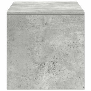 Έπιπλο Τηλεόρασης Γκρι Σκυροδέματος 100x40x40 εκ. Μοριοσανίδα - Pakobazaar