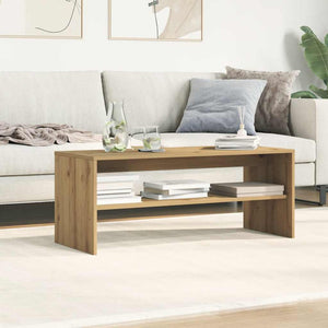 Έπιπλο Τηλεόρασης Αρτισιανή Δρυς 100x40x40 εκ από Επεξεργ. Ξύλο
