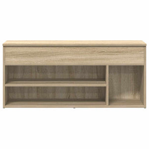 Πάγκος παπουτσιών  Sonoma Oak 102x30,5x45 cm Κατασκευασμένο ξύλο - Pakobazaar