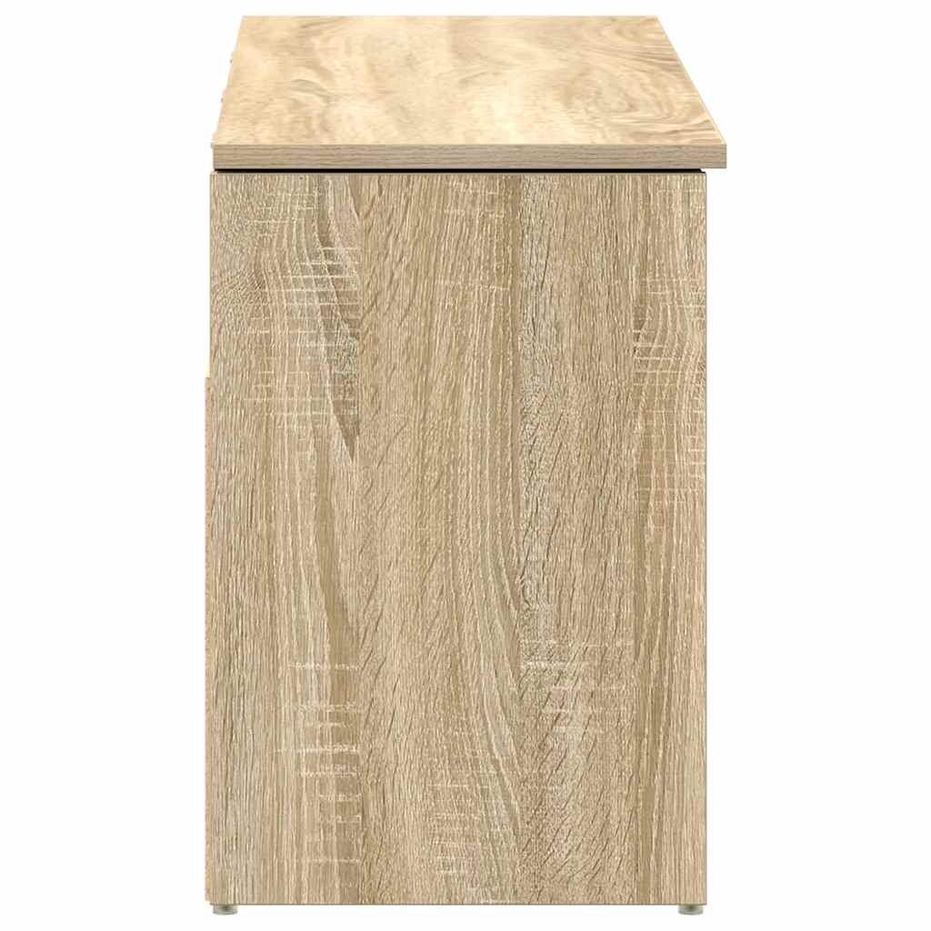 Πάγκος παπουτσιών  Sonoma Oak 102x30,5x45 cm Κατασκευασμένο ξύλο - Pakobazaar