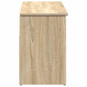 Πάγκος παπουτσιών  Sonoma Oak 102x30,5x45 cm Κατασκευασμένο ξύλο - Pakobazaar