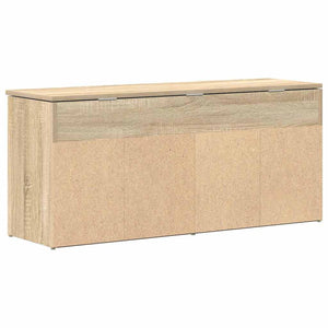 Πάγκος παπουτσιών  Sonoma Oak 102x30,5x45 cm Κατασκευασμένο ξύλο - Pakobazaar