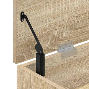 Πάγκος παπουτσιών  Sonoma Oak 102x30,5x45 cm Κατασκευασμένο ξύλο - Pakobazaar