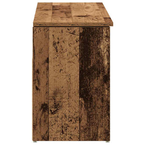 Πάγκος παπουτσιών  Παλαιό ξύλο 102x30,5x45 cm Ξύλο μηχανής