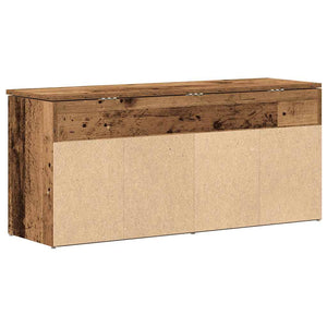 Πάγκος παπουτσιών  Παλαιό ξύλο 102x30,5x45 cm Ξύλο μηχανής