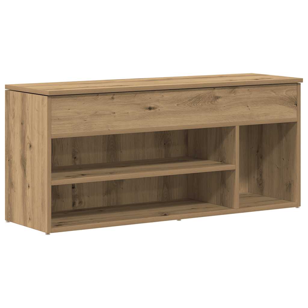 Πάγκος παπουτσιών  Artisan Oak 102x30,5x45cm Κατασκευασμένο ξύλο - Pakobazaar