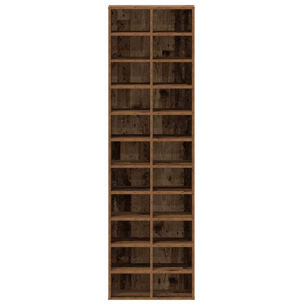 ντουλάπι παπουτσιών  Παλιό ξύλο 54x34x183 cm Κατασκευασμένο ξύλο - Pakobazaar