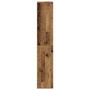 ντουλάπι παπουτσιών  Παλιό ξύλο 54x34x183 cm Κατασκευασμένο ξύλο - Pakobazaar