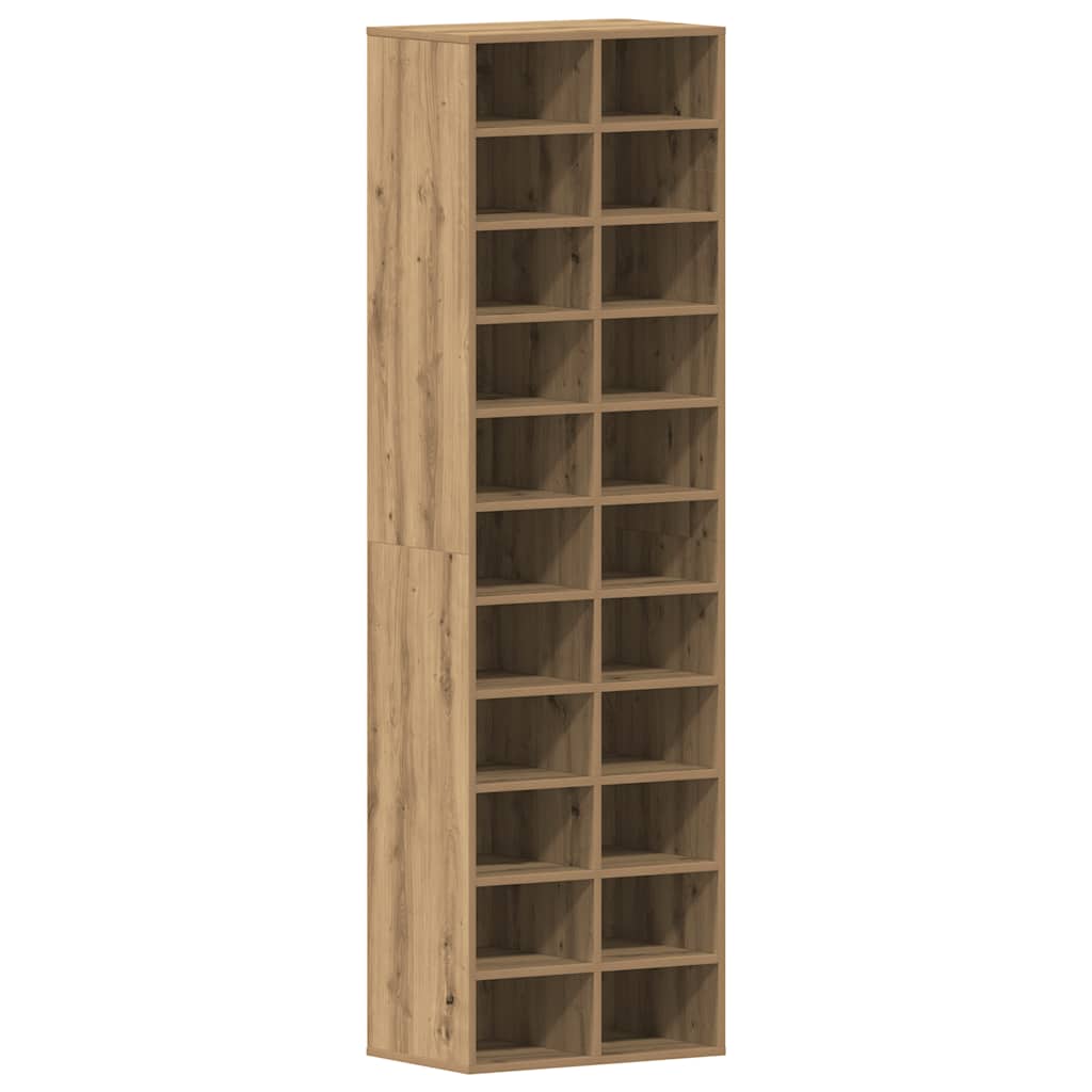 Ντουλάπι παπουτσιών Artisan Oak 54x34x183cm Κατασκευασμένο ξύλο - Pakobazaar