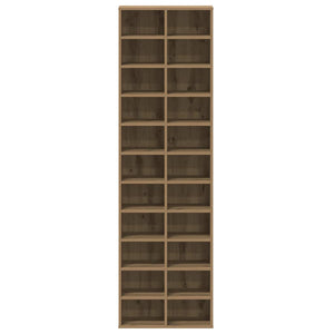 Ντουλάπι παπουτσιών Artisan Oak 54x34x183cm Κατασκευασμένο ξύλο - Pakobazaar