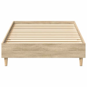 Πλαίσιο κρεβατιού χωρίς στρώμα Sonoma Oak 100x200 cm - Pakobazaar