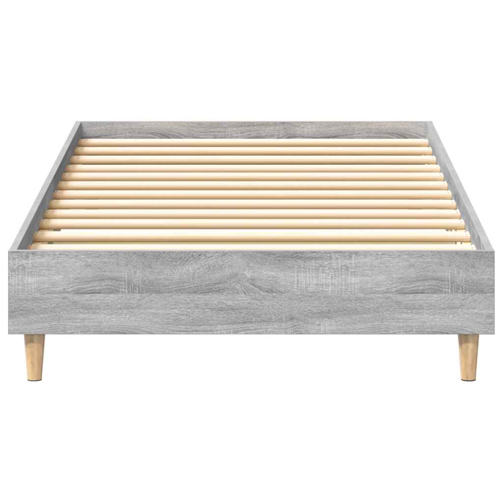 Πλαίσιο κρεβατιού χωρίς στρώμα Γκρι Sonoma 100x200 cm