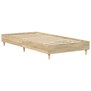 Πλαίσιο κρεβατιού χωρίς στρώμα Sonoma Oak 90x200 cm - Pakobazaar