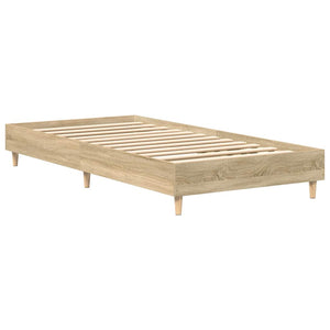 Πλαίσιο κρεβατιού χωρίς στρώμα Sonoma Oak 90x200 cm - Pakobazaar