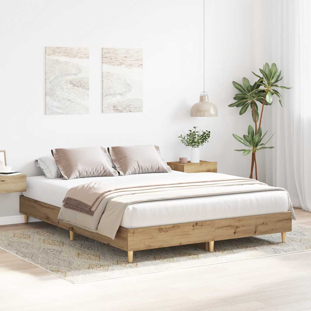 Πλαίσιο κρεβατιού χωρίς στρώμα Artisan Oak 90x200 cm