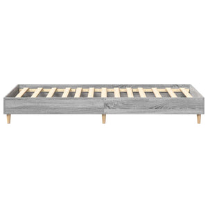 Πλαίσιο κρεβατιού χωρίς στρώμα Grey Sonoma 90x190 cm - Pakobazaar