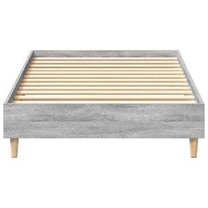 Πλαίσιο κρεβατιού χωρίς στρώμα Grey Sonoma 75x190 cm