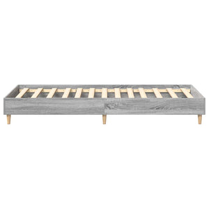 Πλαίσιο κρεβατιού χωρίς στρώμα Grey Sonoma 75x190 cm