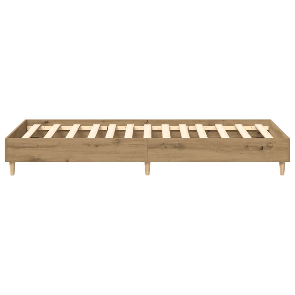 Πλαίσιο κρεβατιού χωρίς στρώμα Artisan Oak 75x190 cm - Pakobazaar