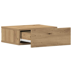 Κομοδίνα Κρεμαστά 2 τεμ. Δρυς τεχνίτης 40x32x15 εκ. Μοριοσανίδα