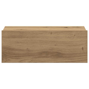 Κομοδίνα Κρεμαστά 2 τεμ. Δρυς τεχνίτης 40x32x15 εκ. Μοριοσανίδα